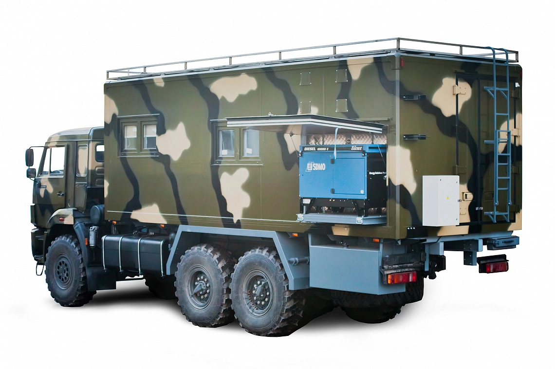 Mobile Laboratory of Control and Communication – KAMAZ 43118 Chassis - Image 6