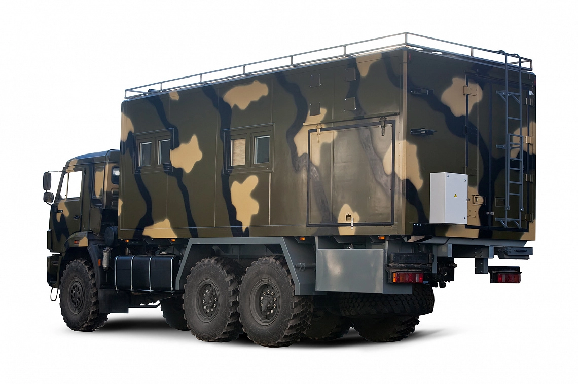 Mobile Laboratory of Control and Communication – KAMAZ 43118 Chassis - Image 7