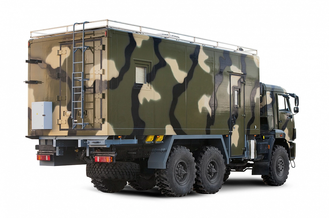 Mobile Laboratory of Control and Communication – KAMAZ 43118 Chassis