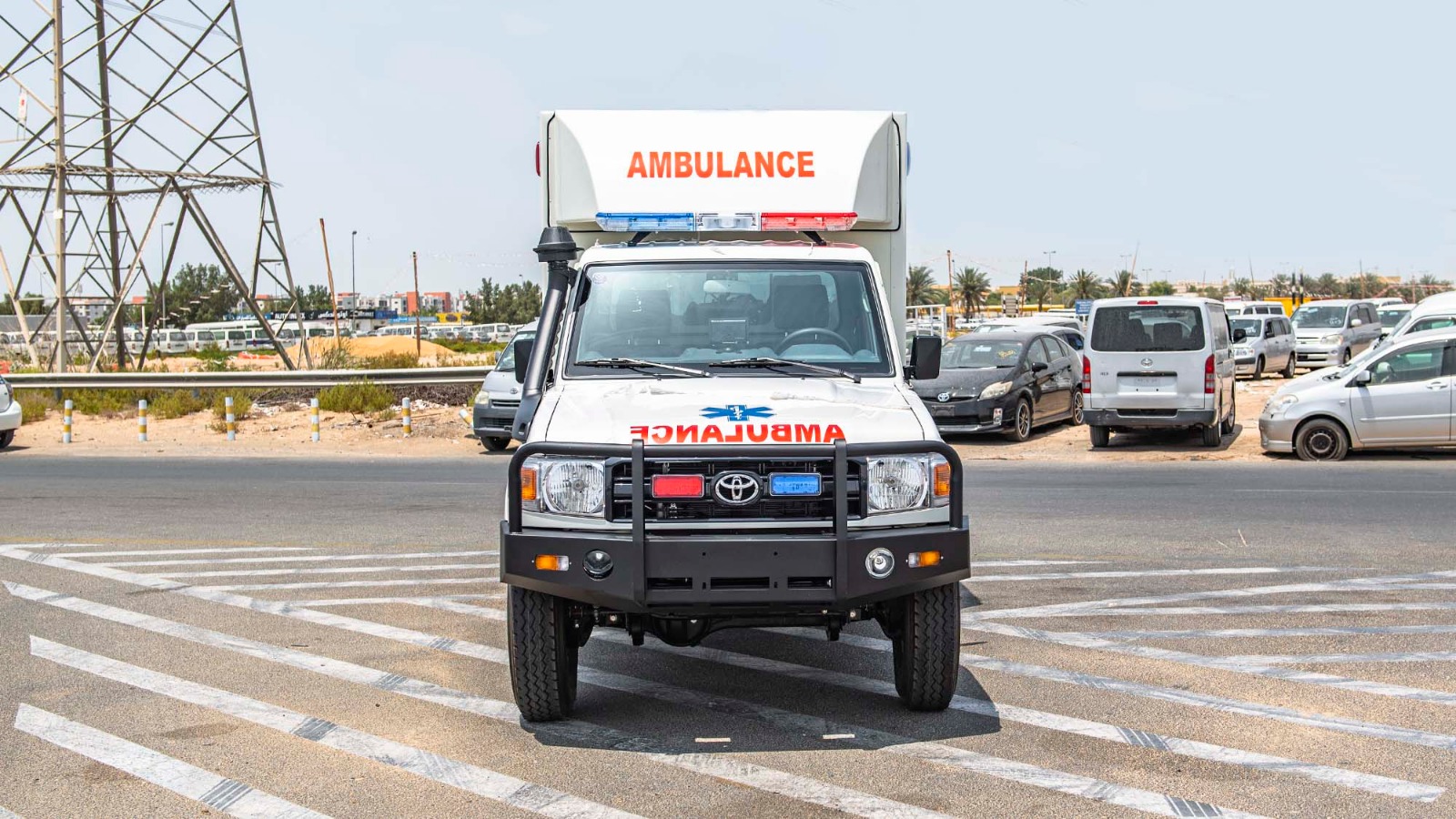 Toyota Hiace Ambulance Conversion by Infinity Chassis Units