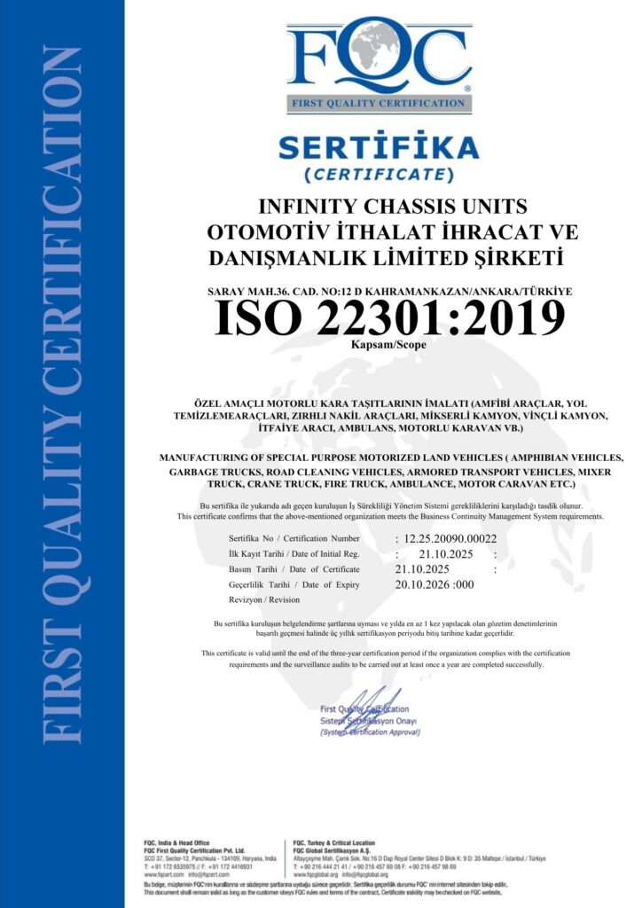 Quality Management Certificate