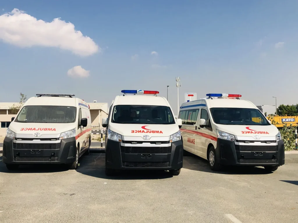 Toyota Hiace ambulance