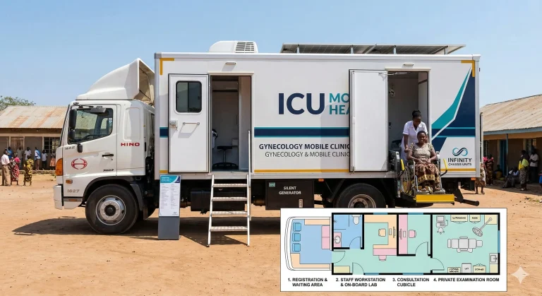Gynecology Mobile Clinic - Specialized Layout & Equipment