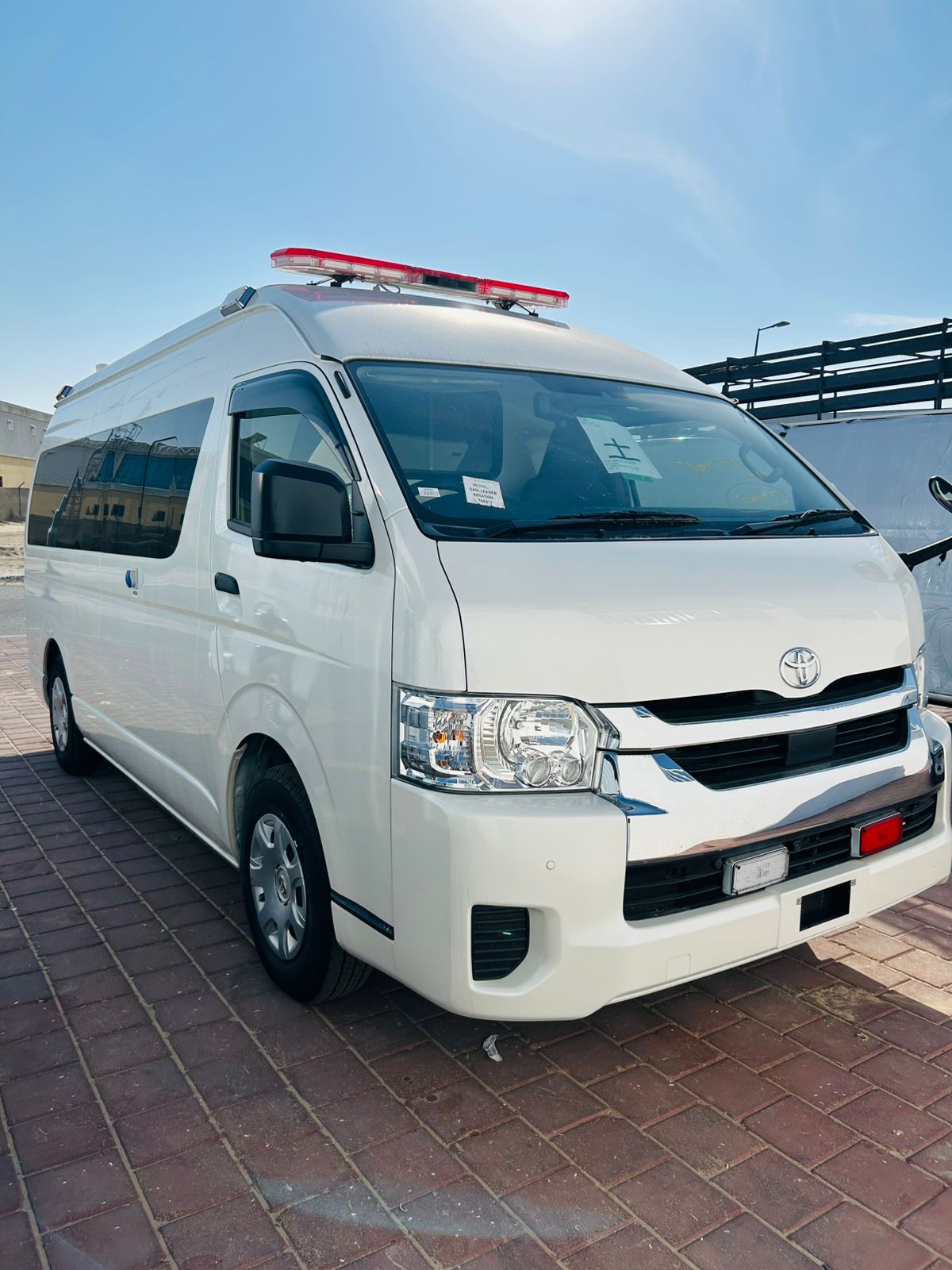 Ambulance Toyota HiAce d’Afrique