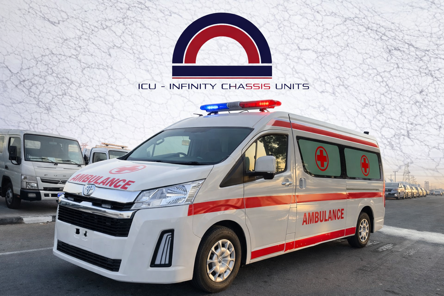 Toyota Hiace Right-Hand Drive (RHD) Ambulance