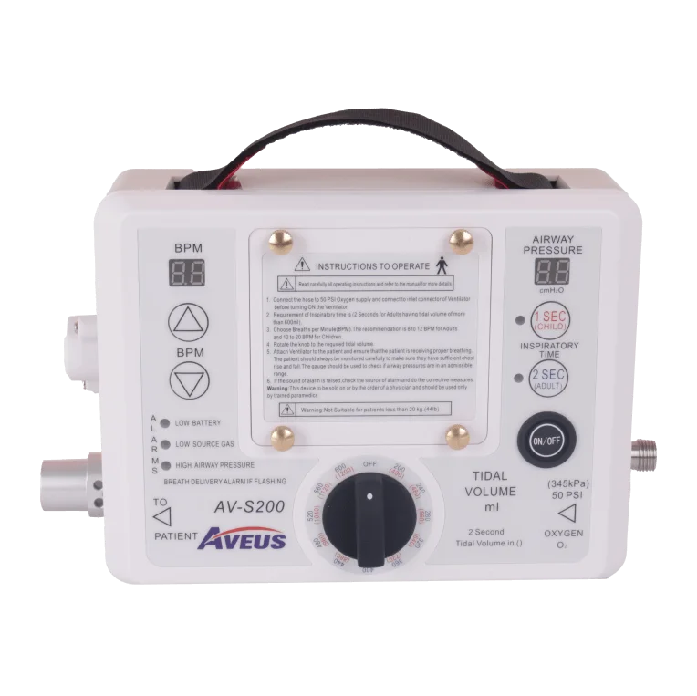 AV-S200 Portable Ventilator with Assist Control